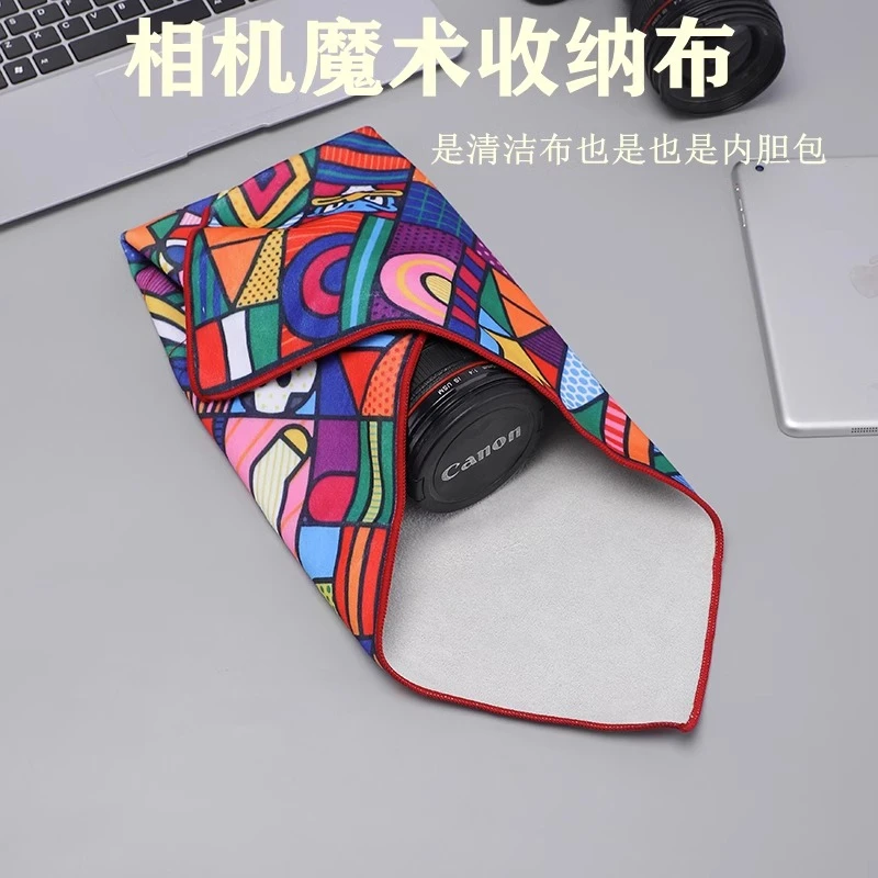 【小扬哥推荐】百贴布微单相机内胆包保护套单反魔术百折布收纳微单