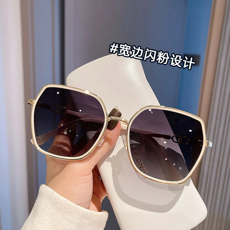 百搭墨镜女防紫外线新款潮大脸显瘦眼镜太阳镜高级感品质墨镜通用