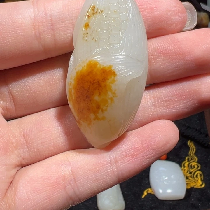 和田玉吊坠(不含链)未镶嵌