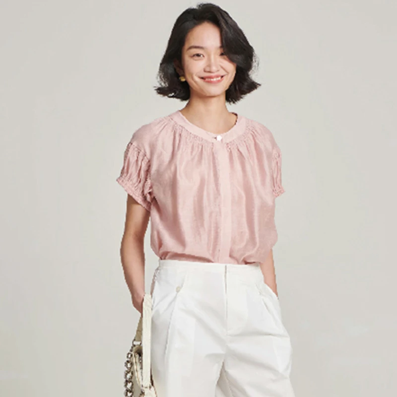 35713【碧系列】轻薄衬衫TB1034