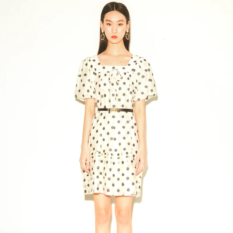 35358【朗系列】轻薄小众连衣裙8Q223L063