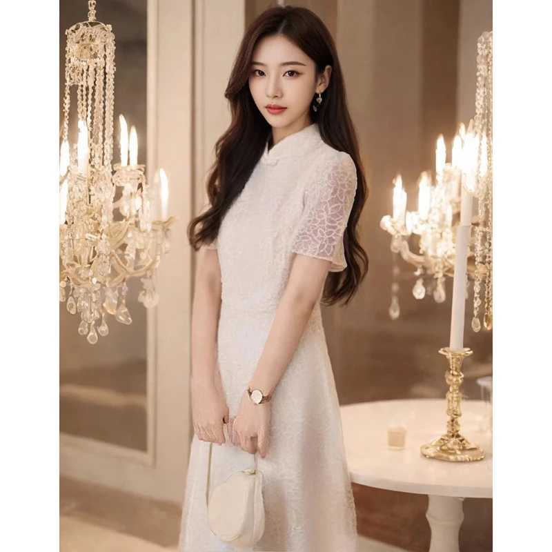 36533【张系列】新中式连衣裙ZH86A059