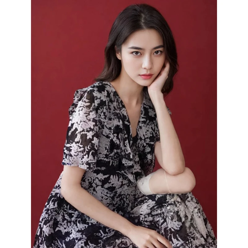 36601【Q系列】印花连衣裙DL89929