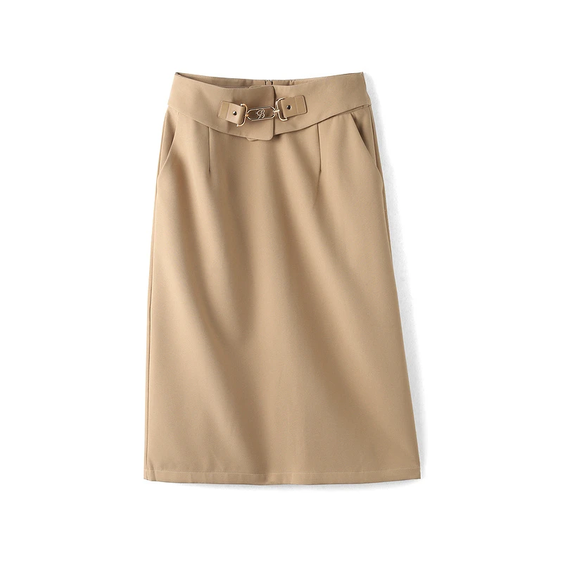 350343【贝系列】直筒气质显瘦半裙033Q03226