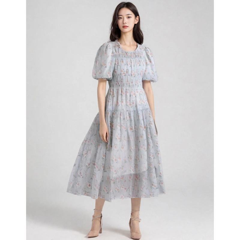 36619【H系列】减龄可爱碎花连衣裙HLJ6321