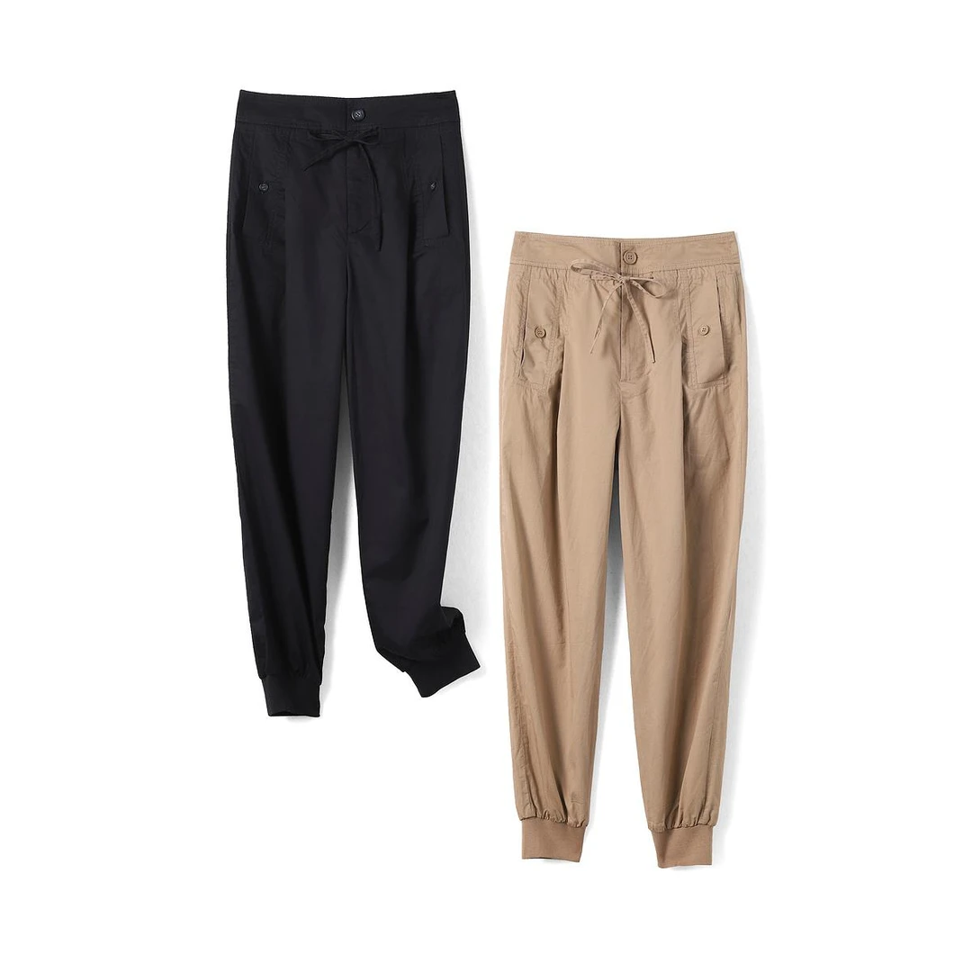 24360【然系列】直筒通勤休闲裤休闲西裤RBX