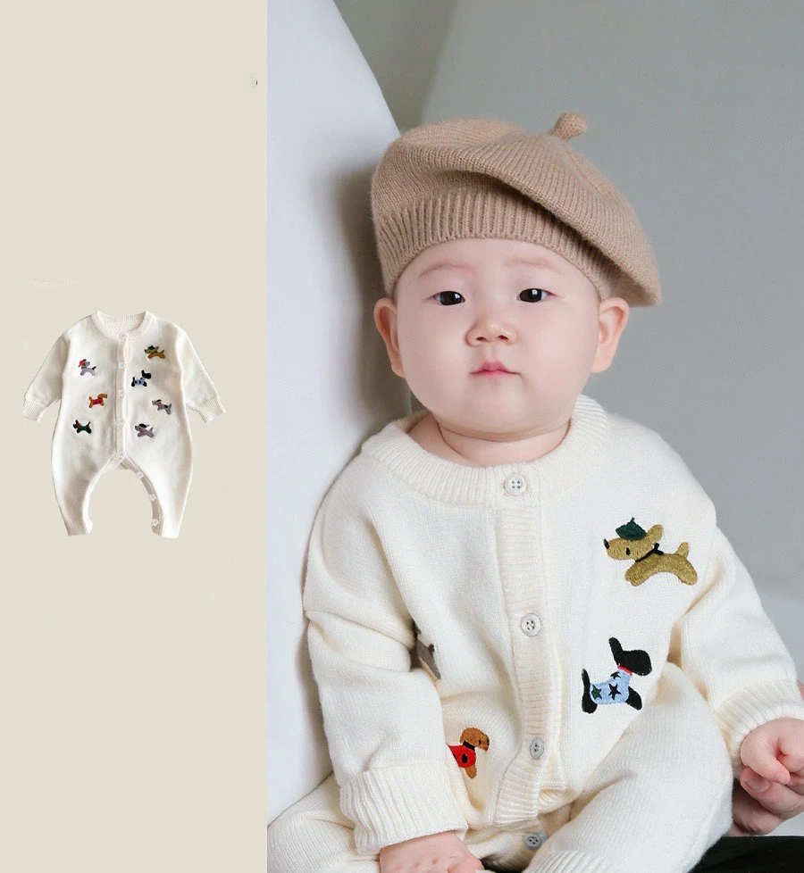 2025秋冬女童新款毛衣秋装韩系针织上衣满月宝宝小月龄小童