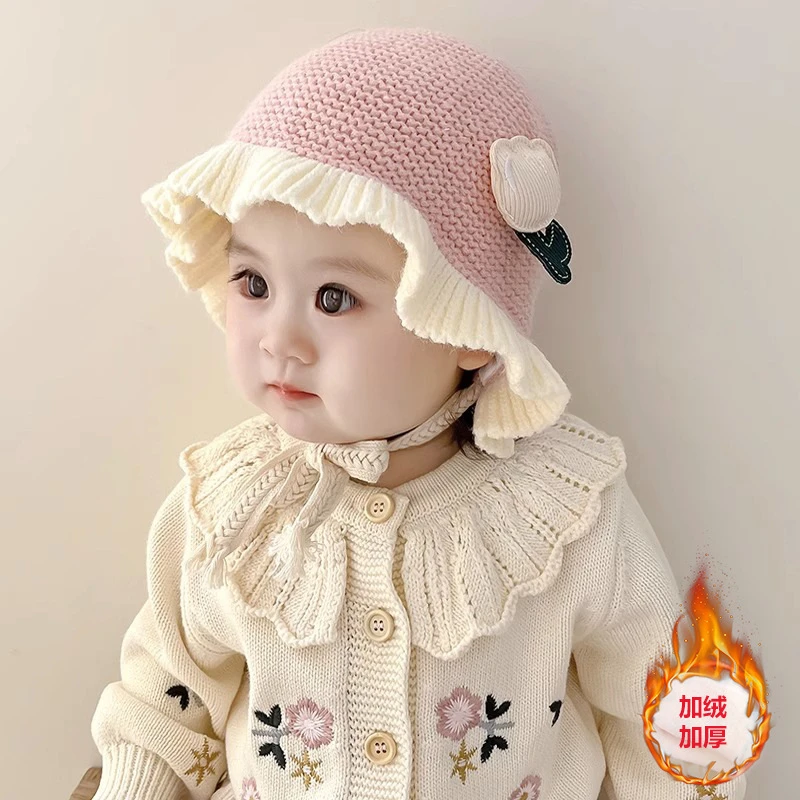 秋冬季2025婴儿防风针织开衫女宝宝上衣幼儿冬天宝宝洋气保暖毛衣