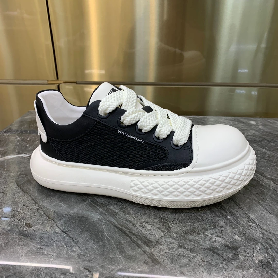 BAIDAFEINI新款男鞋休闲鞋厚底网面透气百搭大头鞋016