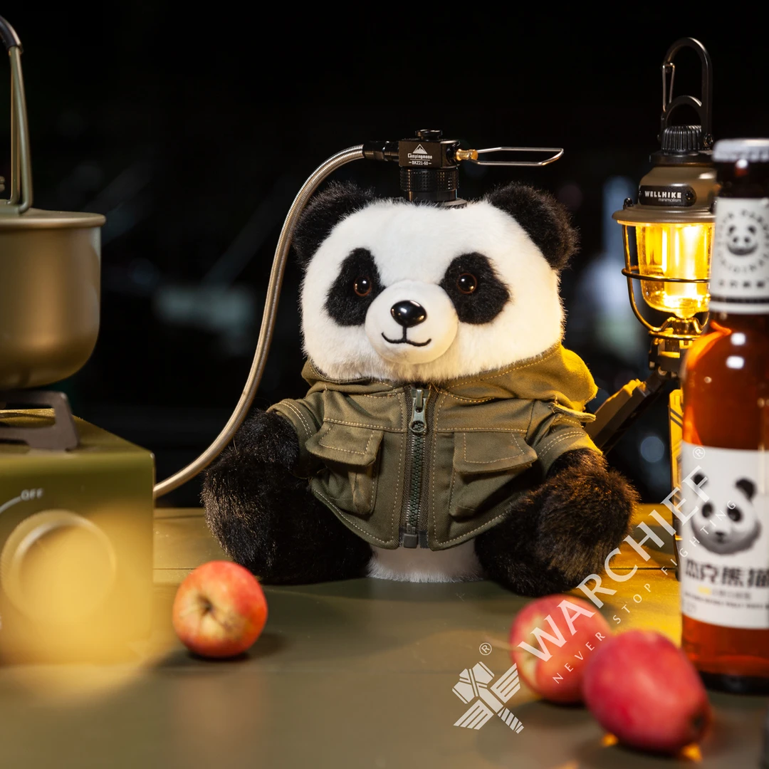 WARCHIEF酋长熊猫气罐套户外野营防摔保护套野炊野餐露营配件新款