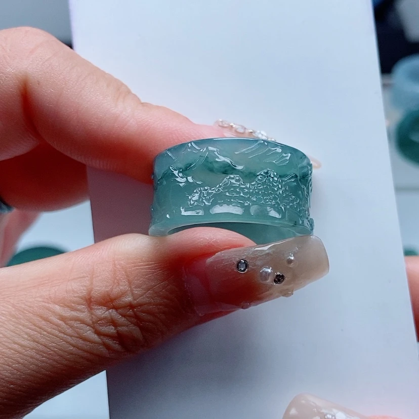 【闪购商品】翡翠戒指未镶嵌用****2
