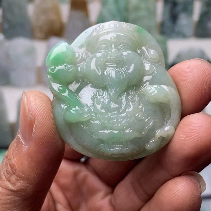 【闪购商品】翡翠颈饰未镶嵌爱****?