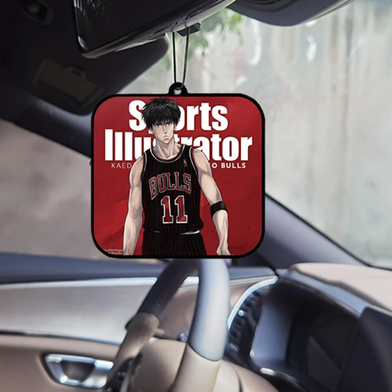 灌篮高手动漫汽车香熏片车载香氛片车用香水卡通樱木流川持久留香