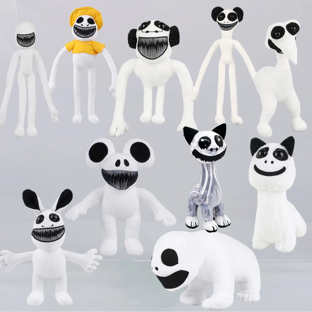 跨境新品Zoonomaly畸形动物园恐怖游戏周边毛绒公仔男孩卡通玩偶