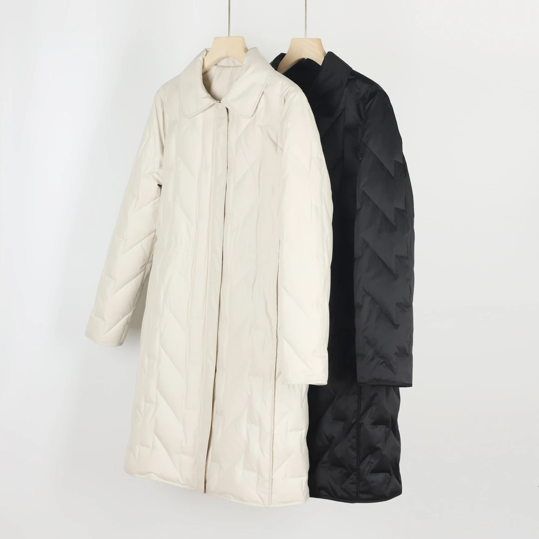 【北总严选】时尚百搭中长款鹅绒服YN-380317羽绒服