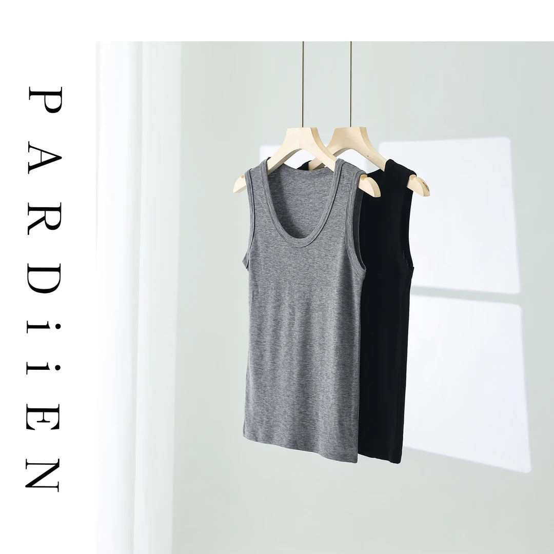 【北总严选】帕迪 恩百搭女背心打底吊带背心0619