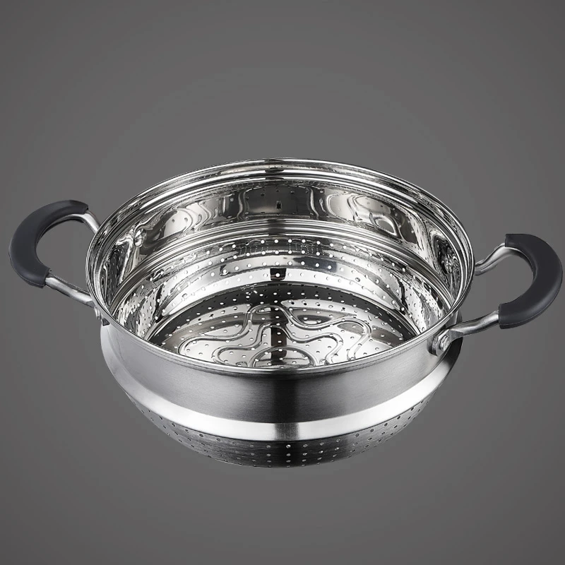 家用加高不锈钢蒸笼架子小汤锅蒸架奶锅蒸格蒸锅