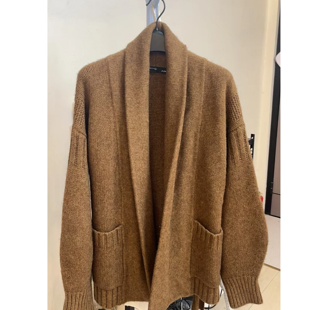 AUM/噢姆秋冬新款时尚潮流气质百搭设计师针织衫M1BW4WB9M