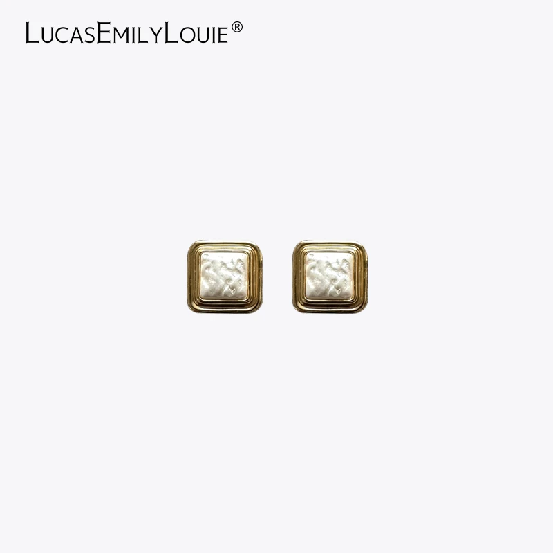 铜合金树脂耳饰 LUCASEMILYLOUIE 2024新款中古耳钉耳饰240002