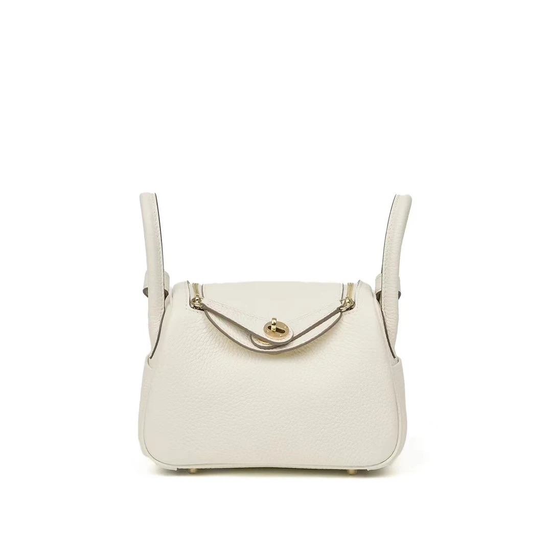 轻奢时尚简约风百搭女士新款手提包BV19-白色