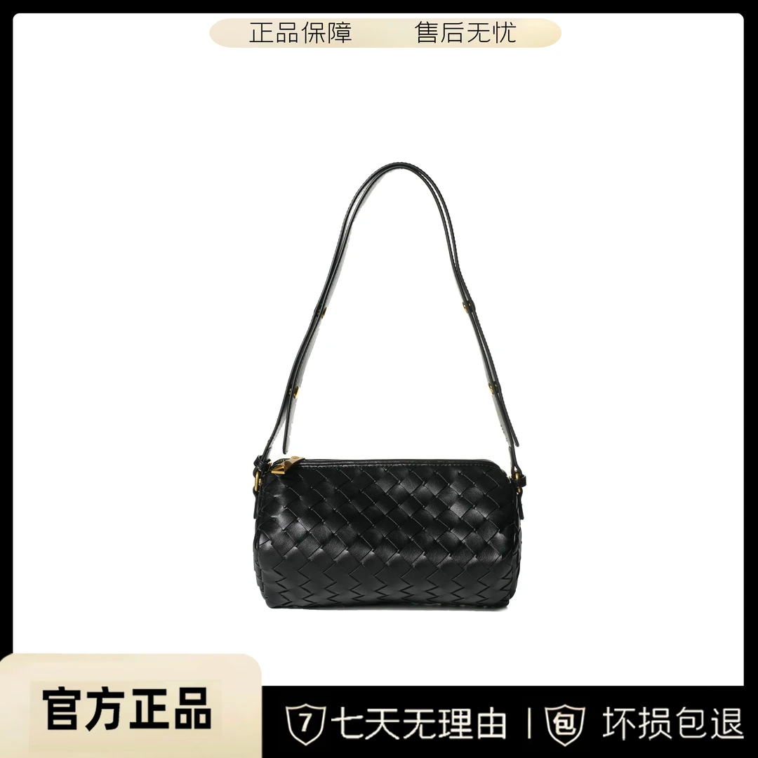 BV&BP时尚女士百搭经典潮流黑色单肩斜挎包 BV2017