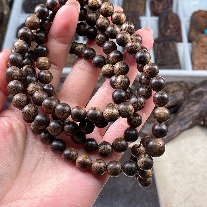 檀香木文莱沉香手串