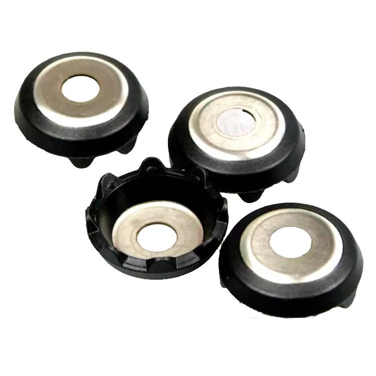 钓箱配件脚爪包塑防刮防护加大防滑保护升降脚包胶地爪钓鱼黑色