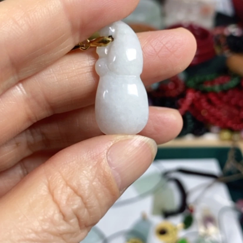 【闪购商品】翡翠吊坠(不含链)银S925镶嵌w*h