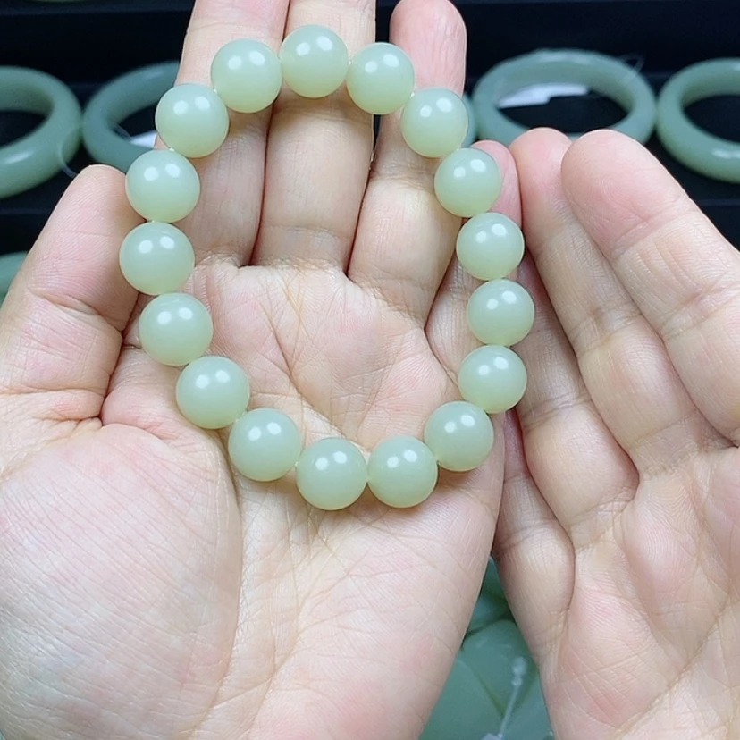 【闪购商品】和田玉手链未镶嵌清***枝