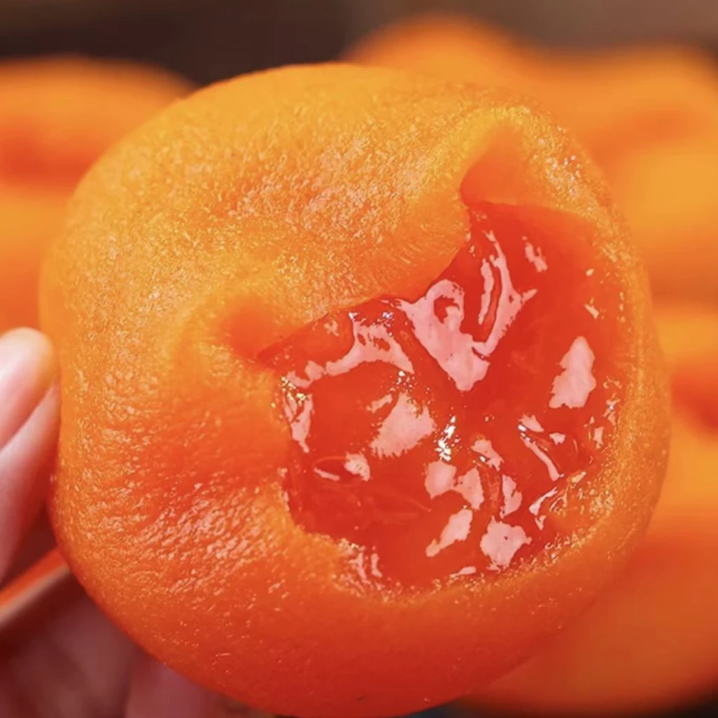 富平爆浆流心冰柿约0.9-1斤左右/盒（特好吃6枚装）