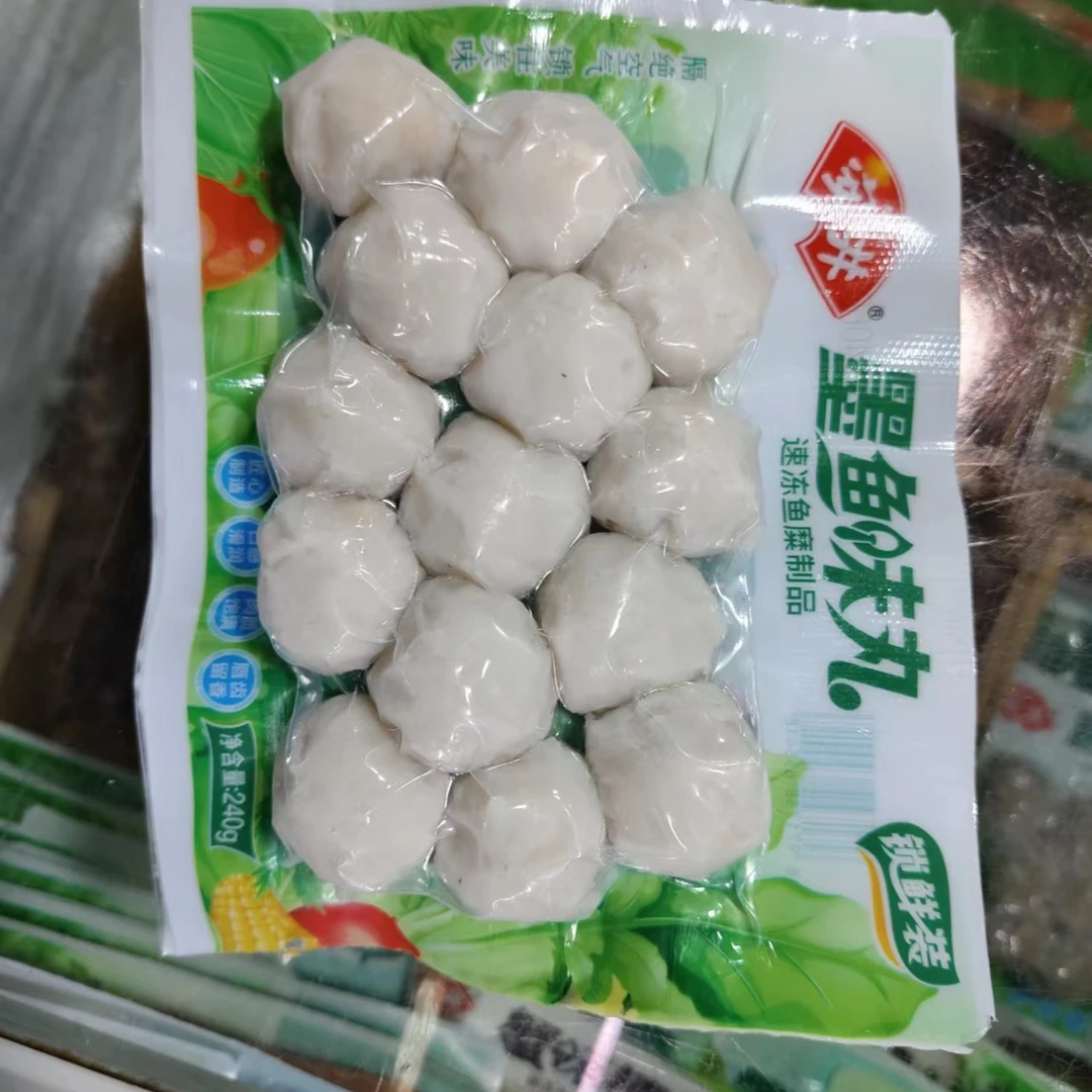 安井墨鱼丸锁鲜装1袋240g