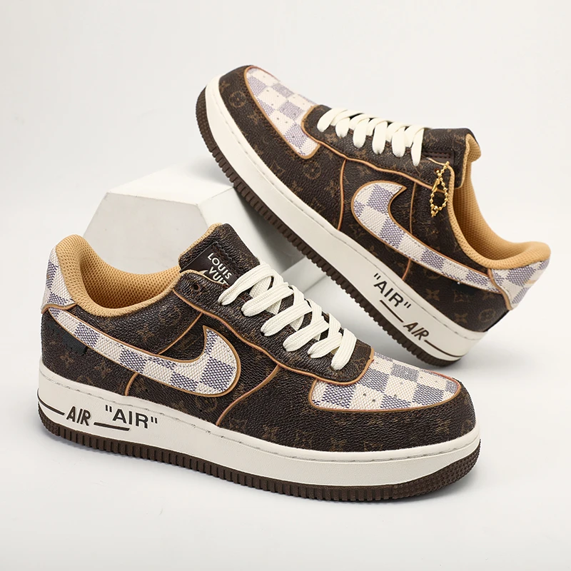 Nike/耐克Air Force1LOW空军系列走秀款休闲鞋百搭低帮【球鞋定制】