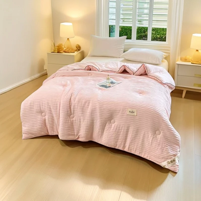 听清主播介绍下单春秋被空调被冬被凉感孤品捡漏微瑕被子介意慎拍