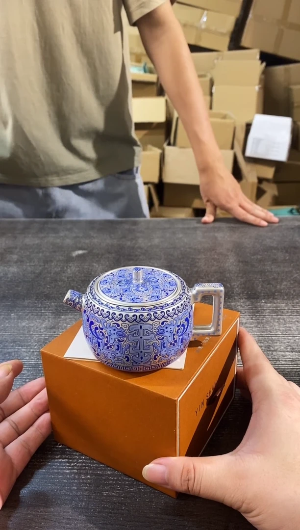 【闪购商品】其他 郑丽清嗤龙纹鎏银德钟壶