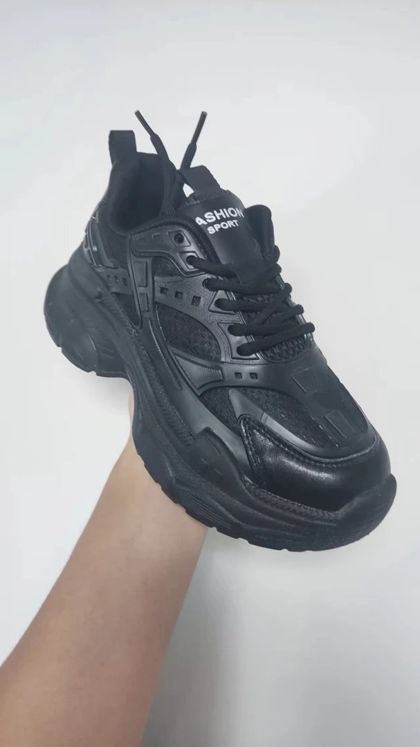 女款百搭运动阿甘鞋【x1631黑色37】