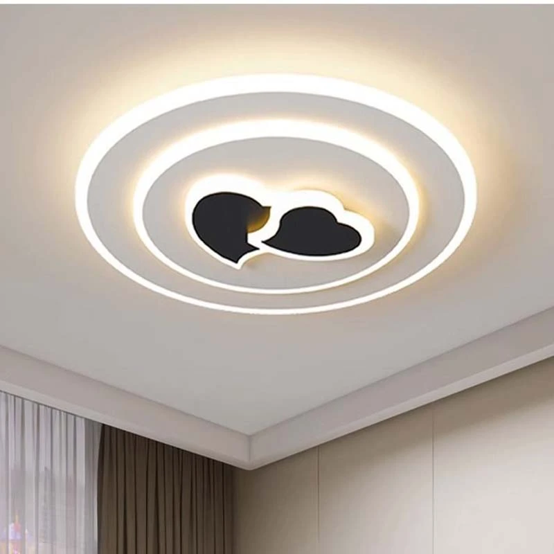 led吸顶灯护眼客厅卧室餐厅阳台简约现代北欧圆形长方形灯具套餐