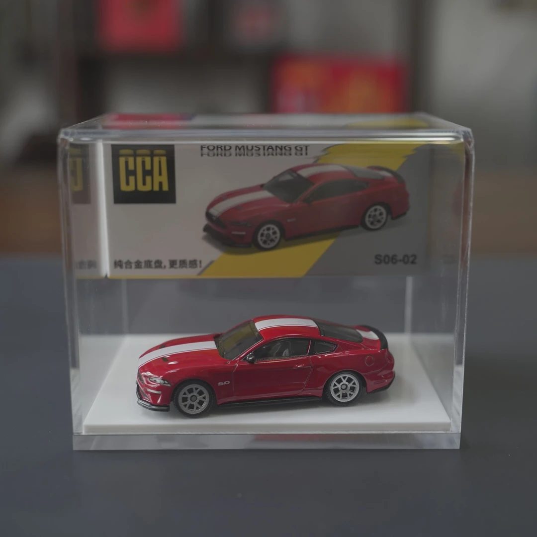 CCA1:64合金车模 福特Mustang gt(送亚克力展示盒)