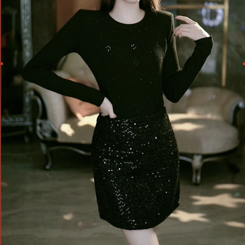 SEJI/瑟纪【偷偷喜欢你】法式重工短裙