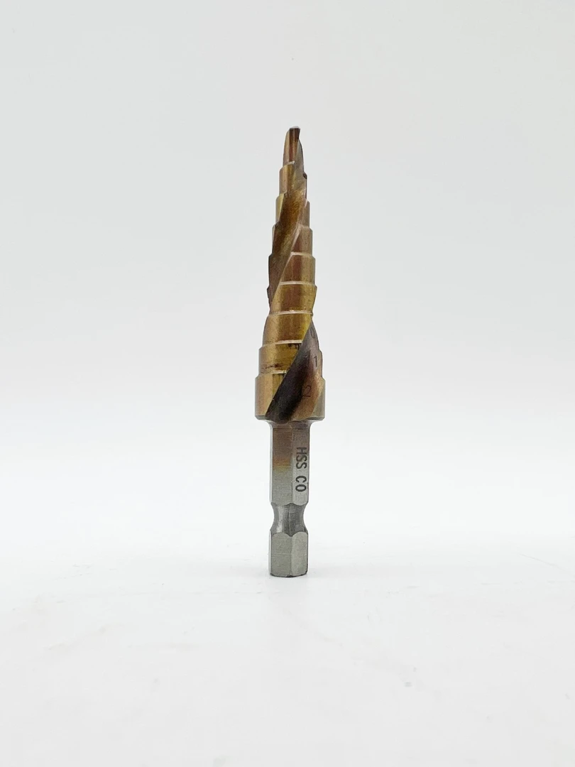 不锈钢高硬度M35含钴台阶钻 六角柄直槽阶梯钻