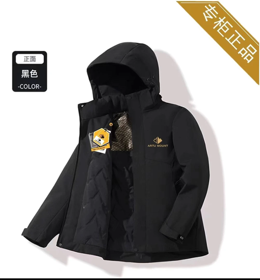 男士24秋冬情侣季新款户外连帽时尚百搭保暖休闲棉服外套5629