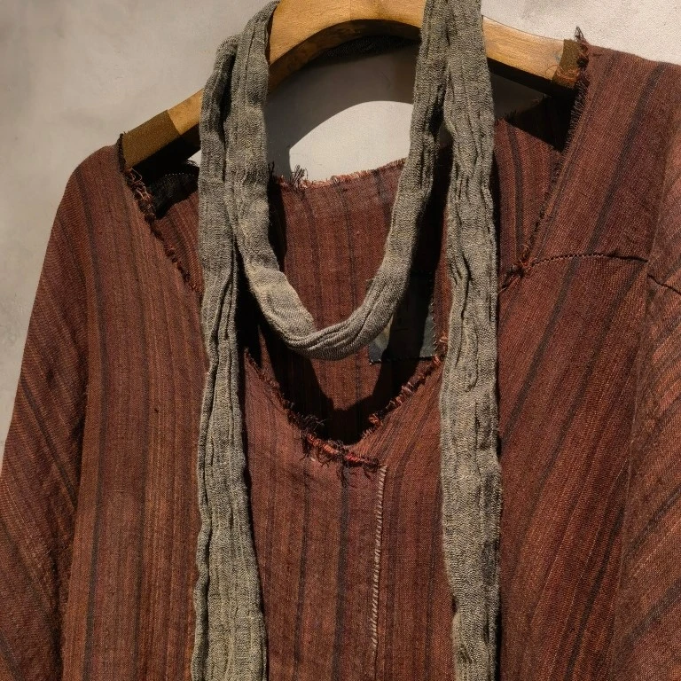 【还朴堂】原创亚麻百搭复古围巾