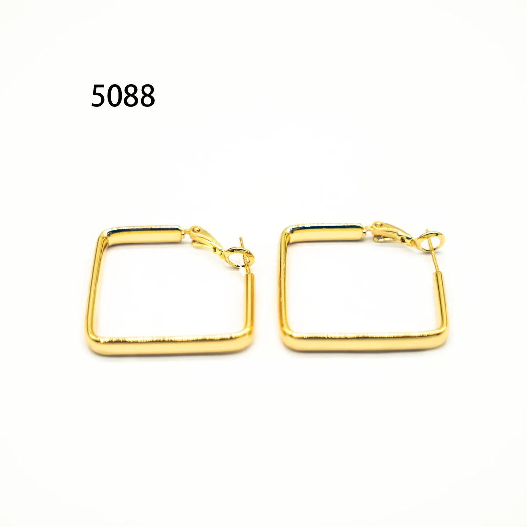 铜合金耳饰 设计师气质耳环小众设计高级感耳钉耳饰～5088