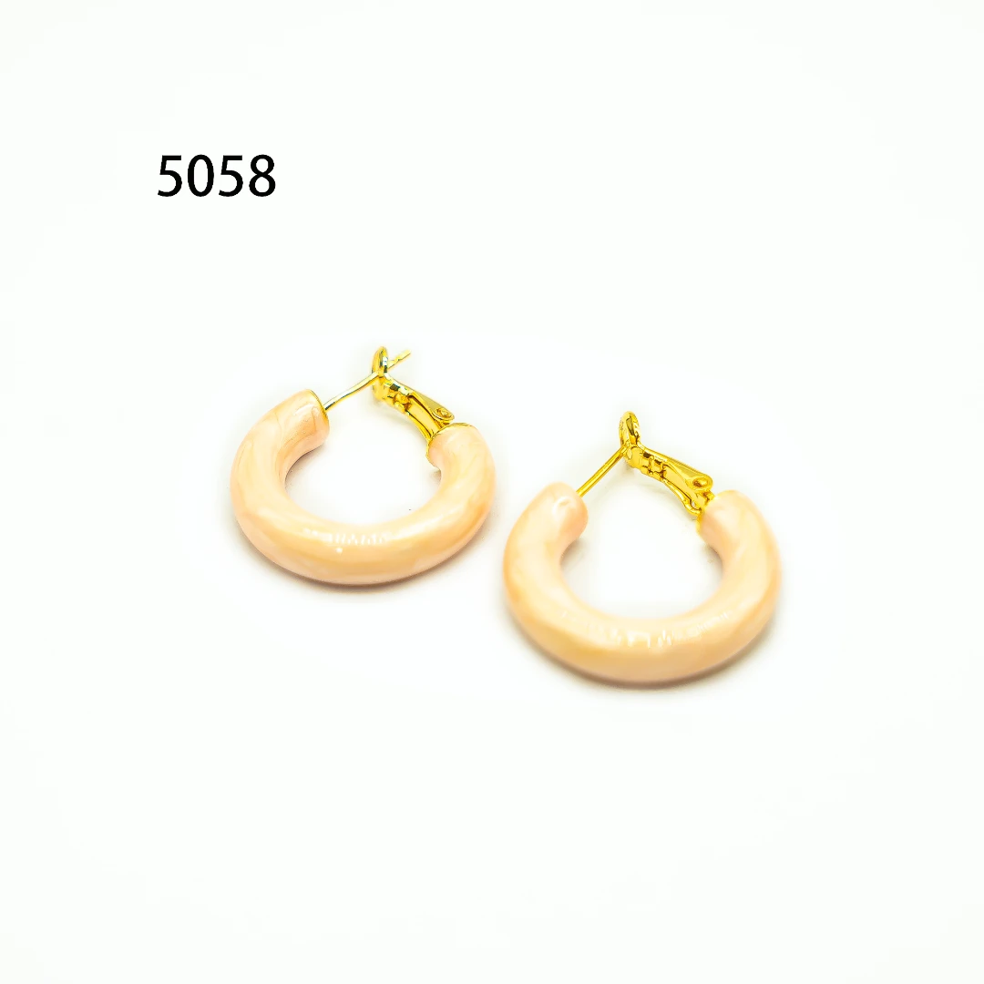 铜合金耳饰 时尚气质轻奢耳环新款小众设计高级感耳钉耳饰～5058