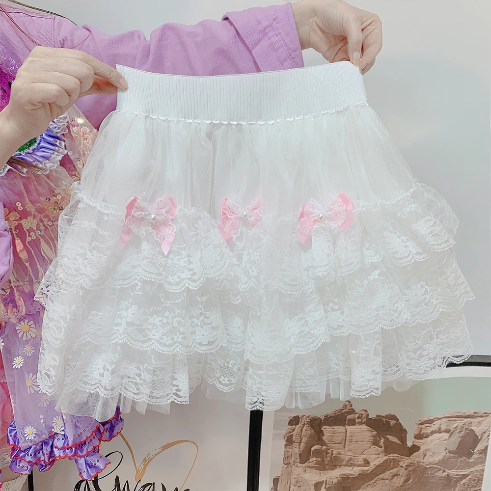 超仙洋气百搭纱纱半身裙蓬蓬裙#0328