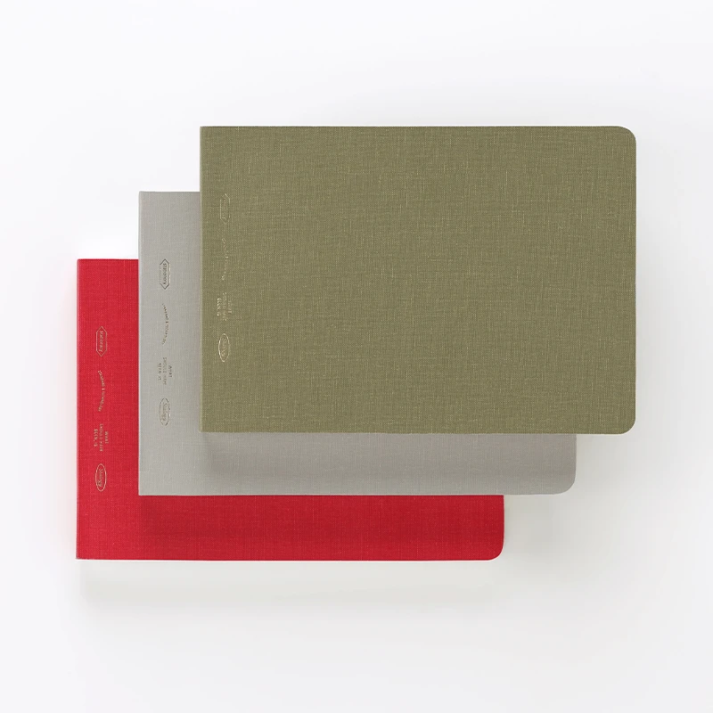 日本STALOGY 365横向B6方格笔记本全年册记事本子日期自填式记录