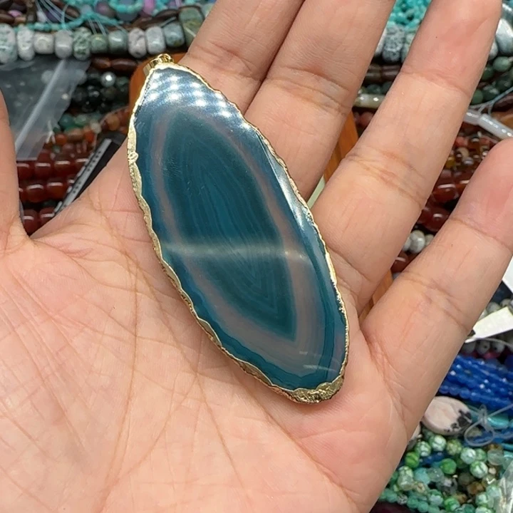 玛瑙/玉髓珠宝半成品合金红A6
