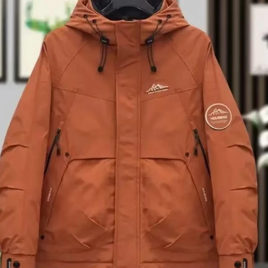 2038*【御寒雪山】#2024冬季帅气百搭保暖锁温时尚外套潮流-