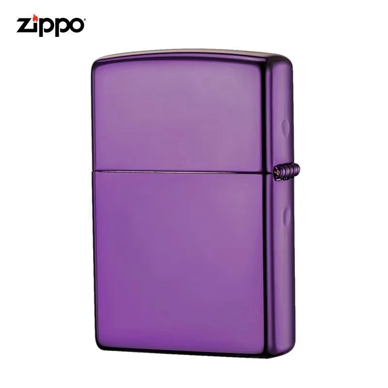 ZIPPO/之宝打火机紫冰商标男士火机防风打火机紫冰面礼物TC9901US