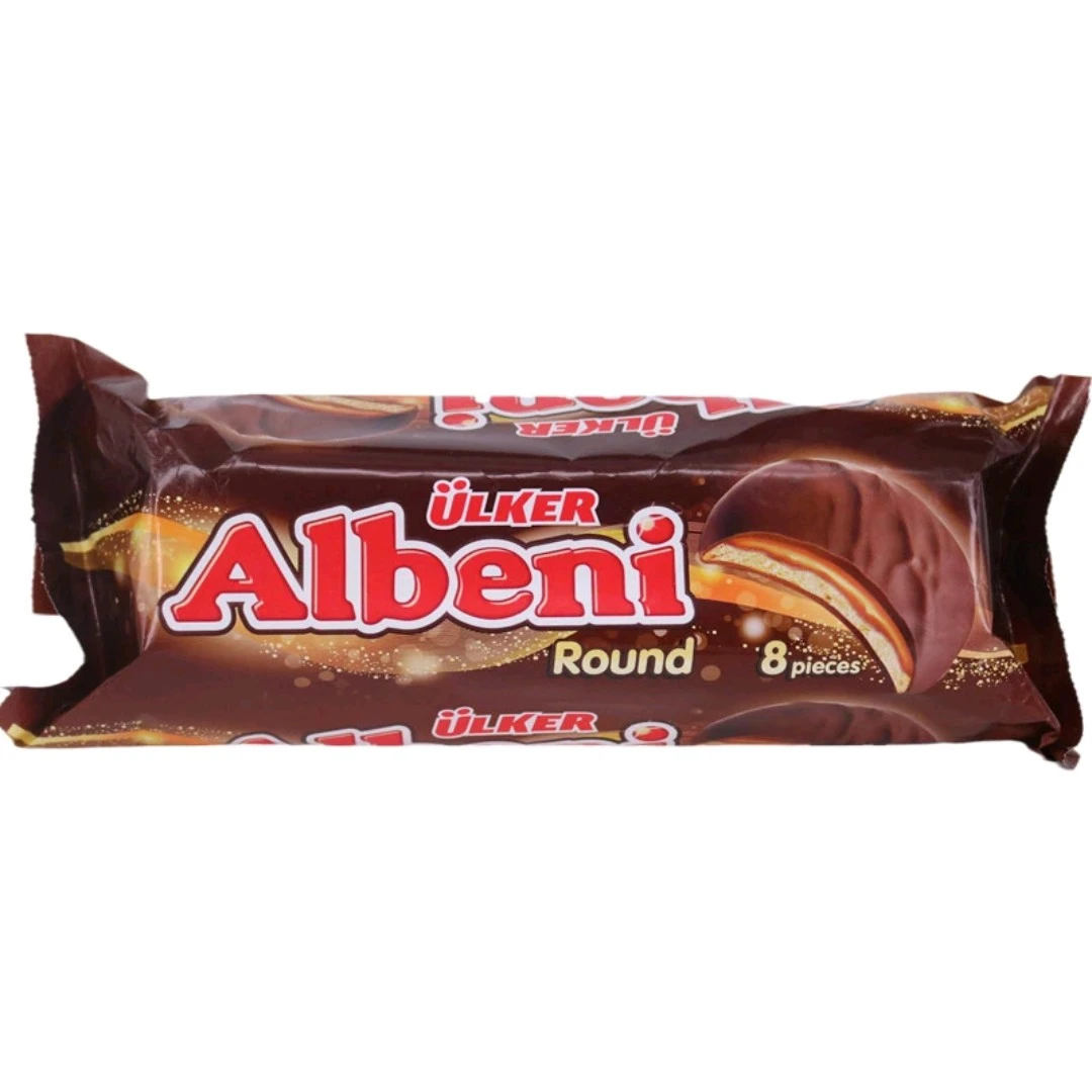 Ulker优客牌Albeni(阿拉巴尼)320g巧克力夹心饼干土耳其进口食品