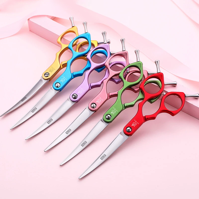 【直播间专享】玄鸟正品专业宠物弯剪刀美容师店用狗狗修毛剃毛